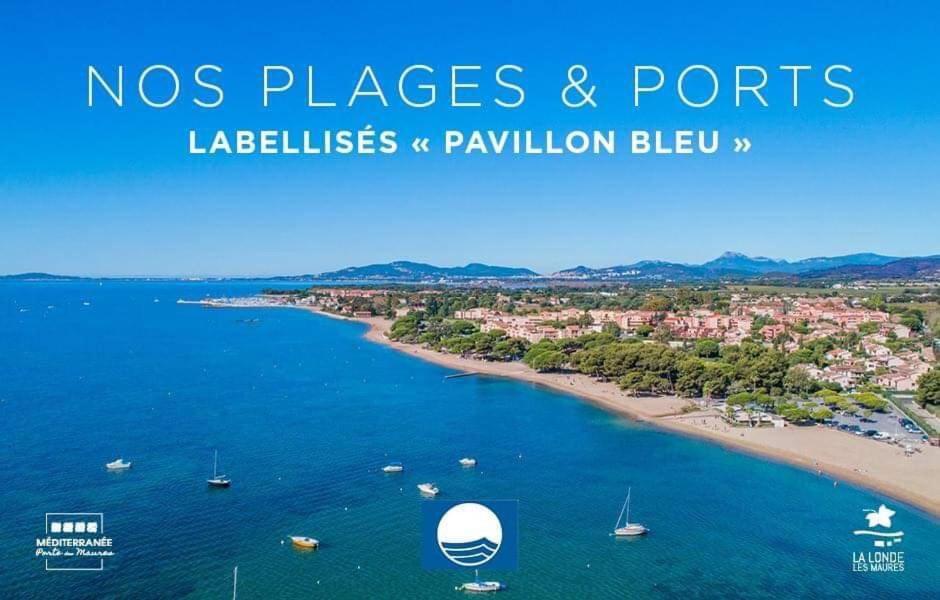 Coquet Studio Avec Belle Terrasse Lägenhet La Londe-les-Maures Exteriör bild