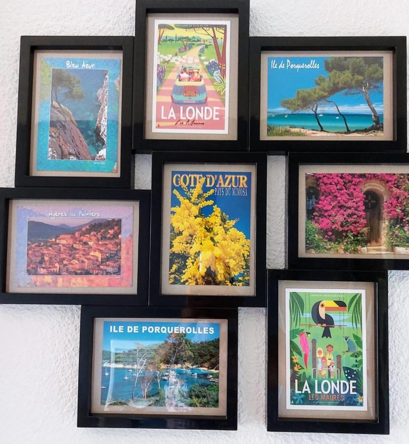 Coquet Studio Avec Belle Terrasse Lägenhet La Londe-les-Maures Exteriör bild